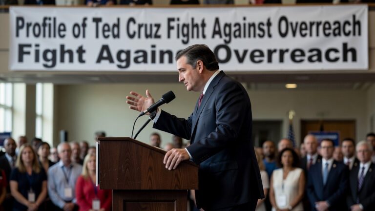 Profile of Ted Cruz Fight Against Overreach